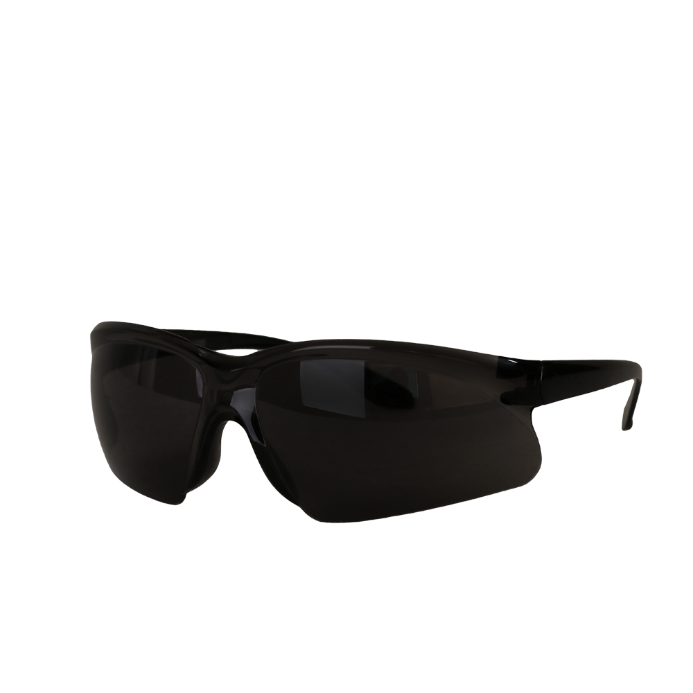 عینک ایمنی دودی پارس اپتیک ضد خش مدل V100